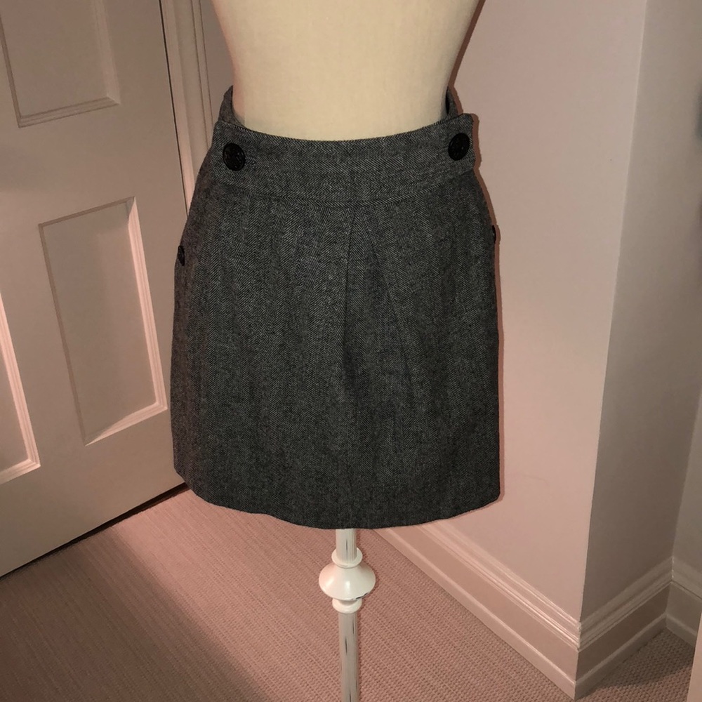 Tweed, wool skirt